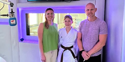 Karate Talent Pia Borowsky aus Dahlenwarsleben