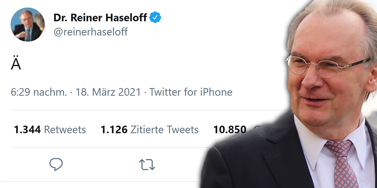 Haseloff Twittert A Die Erklarung Radio Brocken