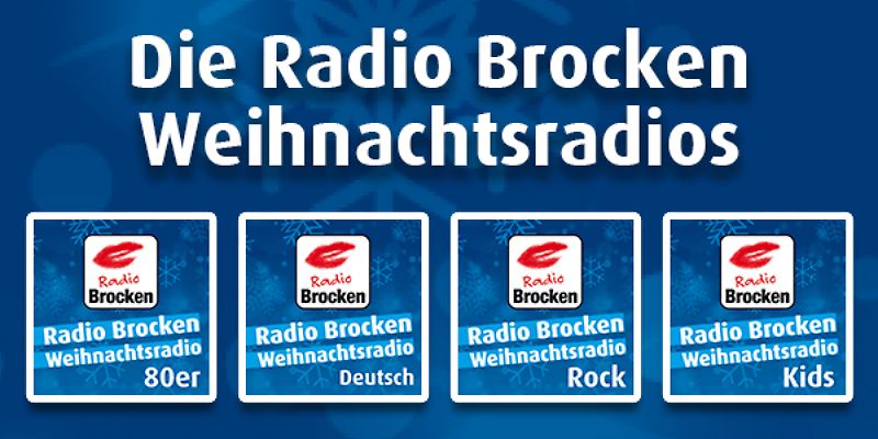 Die Radio Brocken Weihnachtsradios