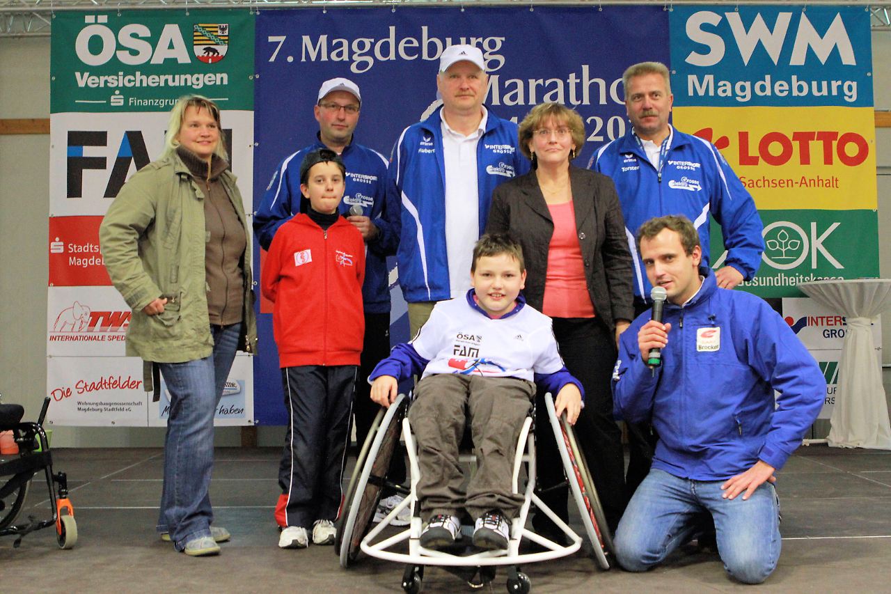Basketballrollstuhl für die körperbehinderte Schule Magdeburg