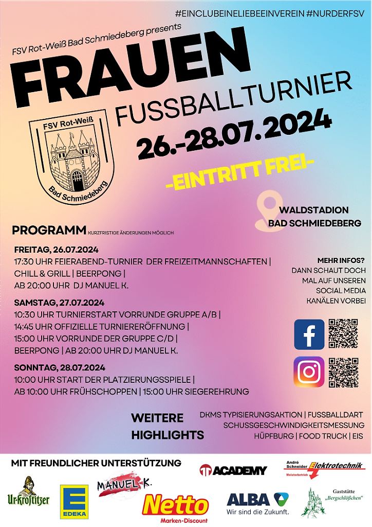 Frauen Fußballturnier